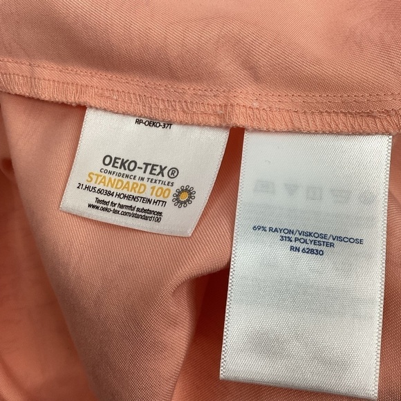 LANDS END SIZE XS 2 4 PEACH PINK DRESS VACATION BEACH ISLAND GUC - Picture 14 of 15